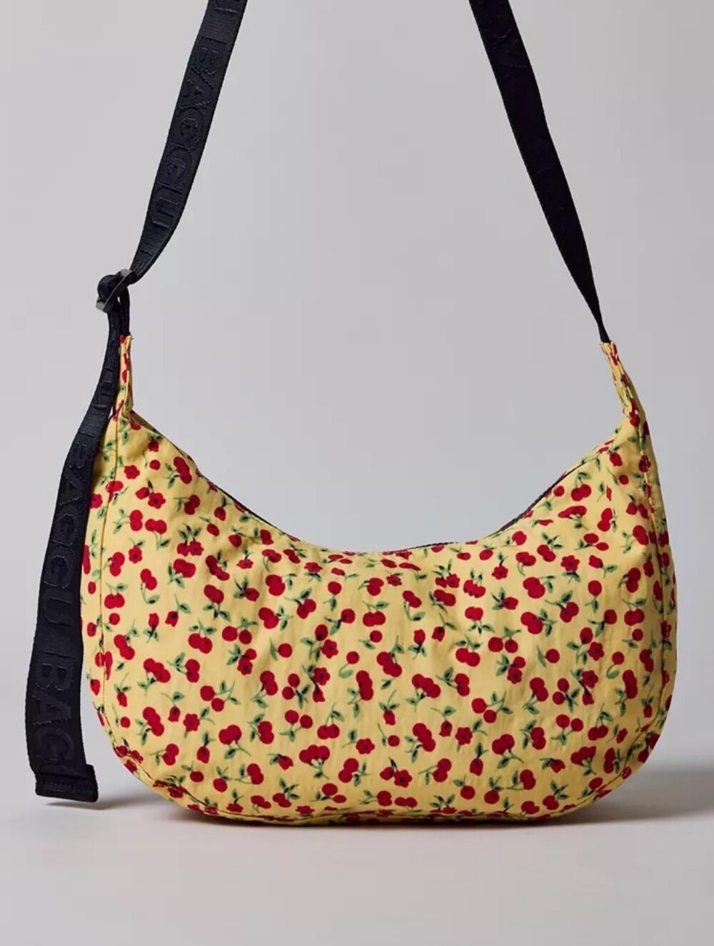 NWT BAGGU Medium Crescent Bag Cherry Land - UO Exclusive